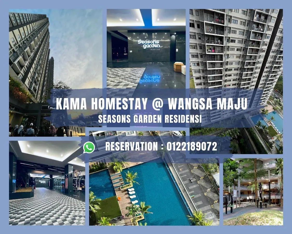 Kama Homestay @Wangsa Maju Kuala Lumpur 0*,  Malaysia